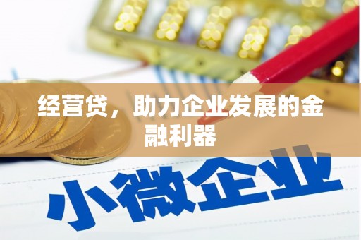 得荣经营贷，助力企业发展的金融利器