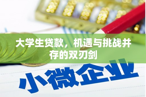 永靖大学生贷款，机遇与挑战并存的双刃剑