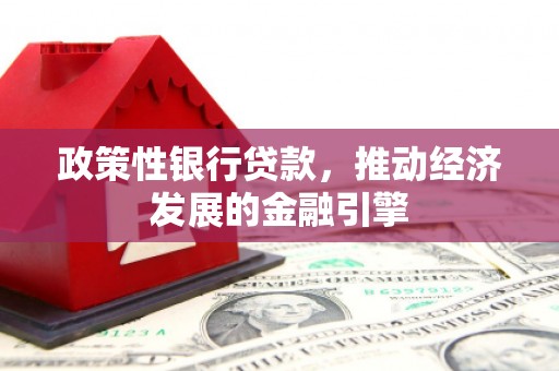 金坛政策性银行贷款，推动经济发展的金融引擎