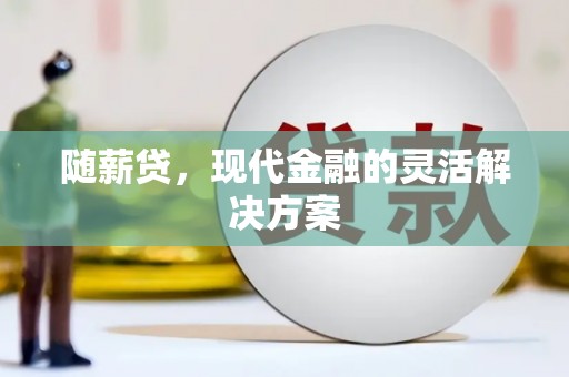 修文随薪贷，现代金融的灵活解决方案
