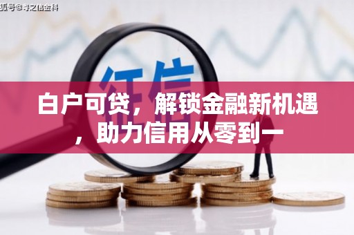 庄浪白户可贷，解锁金融新机遇，助力信用从零到一
