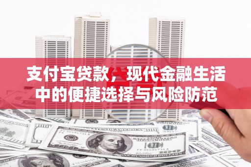 凤凰支付宝贷款，现代金融生活中的便捷选择与风险防范