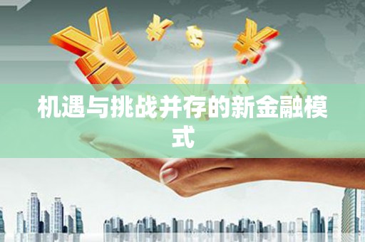 金水机遇与挑战并存的新金融模式