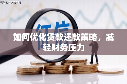 贞丰如何优化贷款还款策略，减轻财务压力
