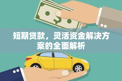 湖南短期贷款，灵活资金解决方案的全面解析