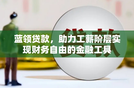 兴海蓝领贷款，助力工薪阶层实现财务自由的金融工具