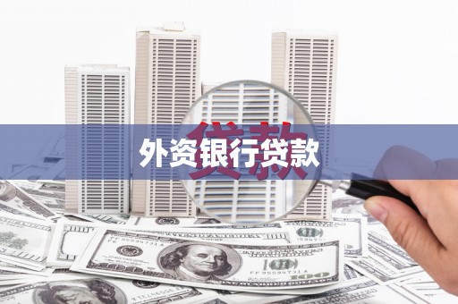 嵊泗外资银行贷款