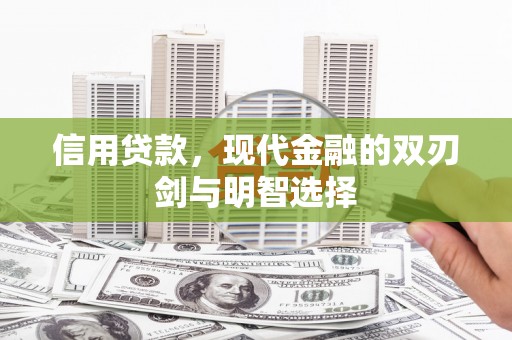 聂荣信用贷款，现代金融的双刃剑与明智选择